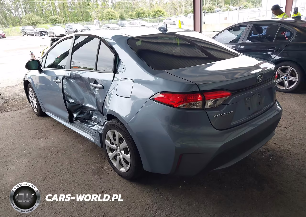 2021 Toyota Corolla Le VIN:JTDEPMAE8MJ162316 - 3
