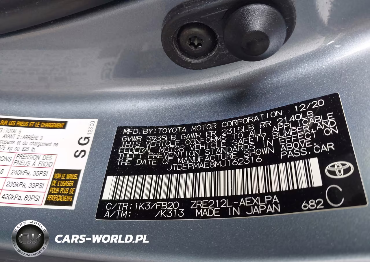 2021 Toyota Corolla Le VIN:JTDEPMAE8MJ162316 - 9