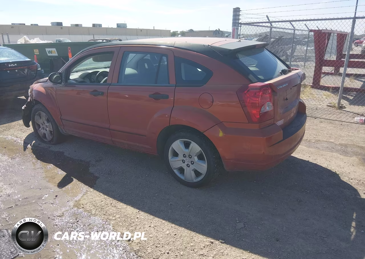 2007 Dodge Caliber Sxt VIN:1B3JB48B47D503787 - 3