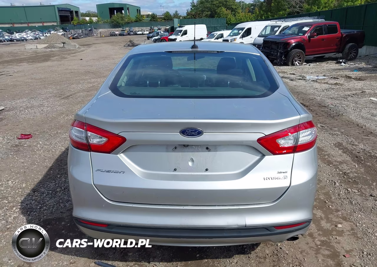 2016 Ford Fusion Hybrid Se VIN:3FA6P0LU7GR389028 - 16