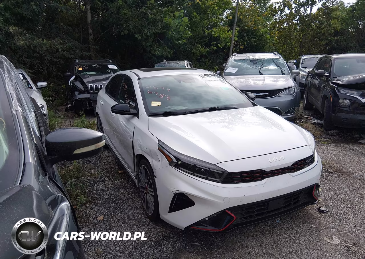 2022 Kia Forte Gt VIN:3KPF44AC9NE469911 - 1