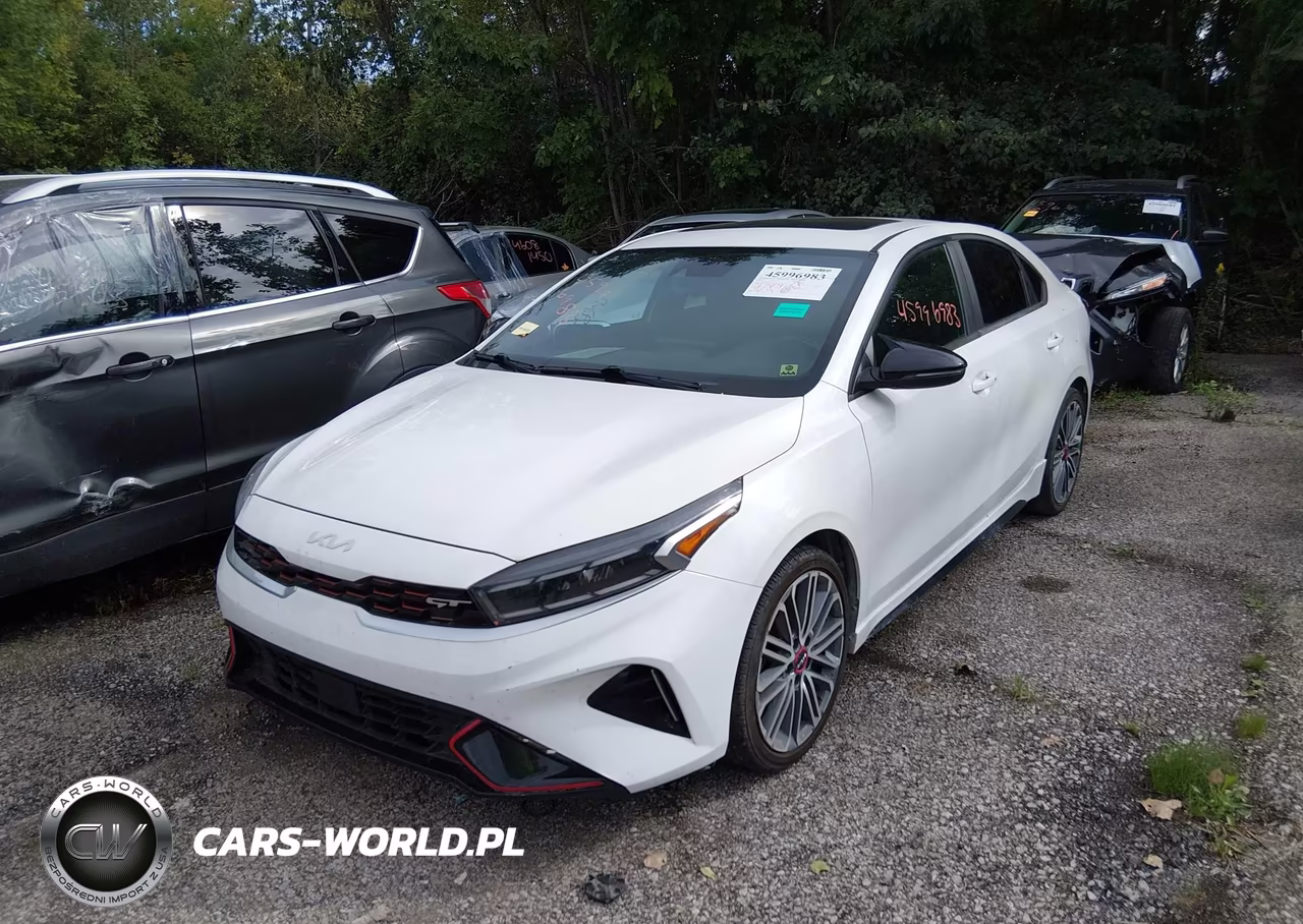 2022 Kia Forte Gt VIN:3KPF44AC9NE469911 - 2