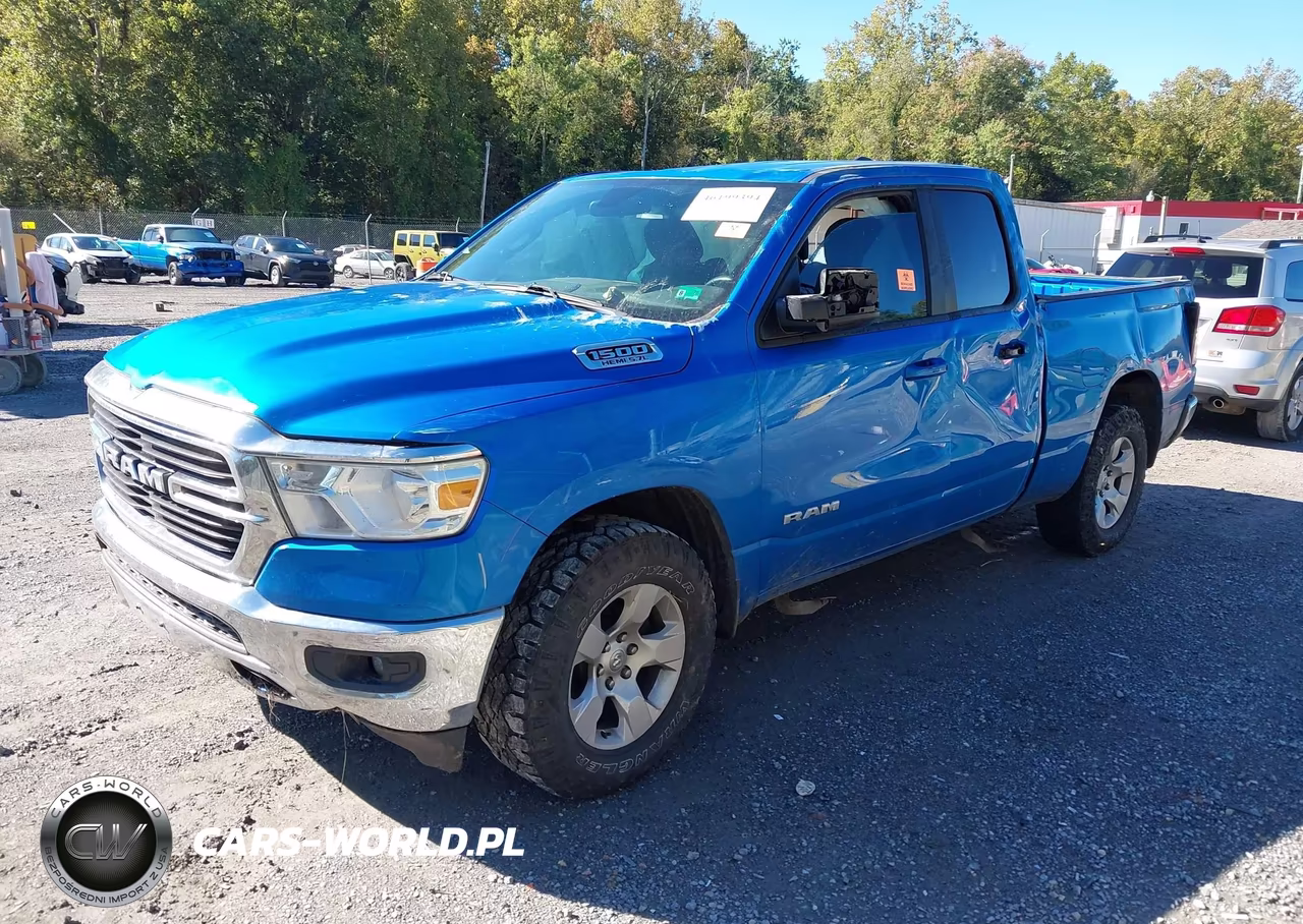 2021 Ram 1500 Big Horn VIN:1C6SRFBT5MN554823 - 2