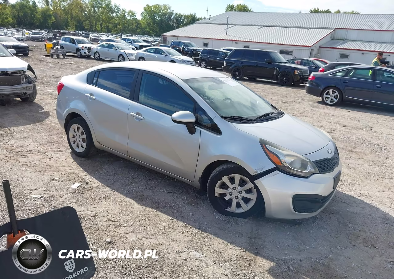 2015 Kia Rio Lx VIN:KNADM4A36F6501855 - 1