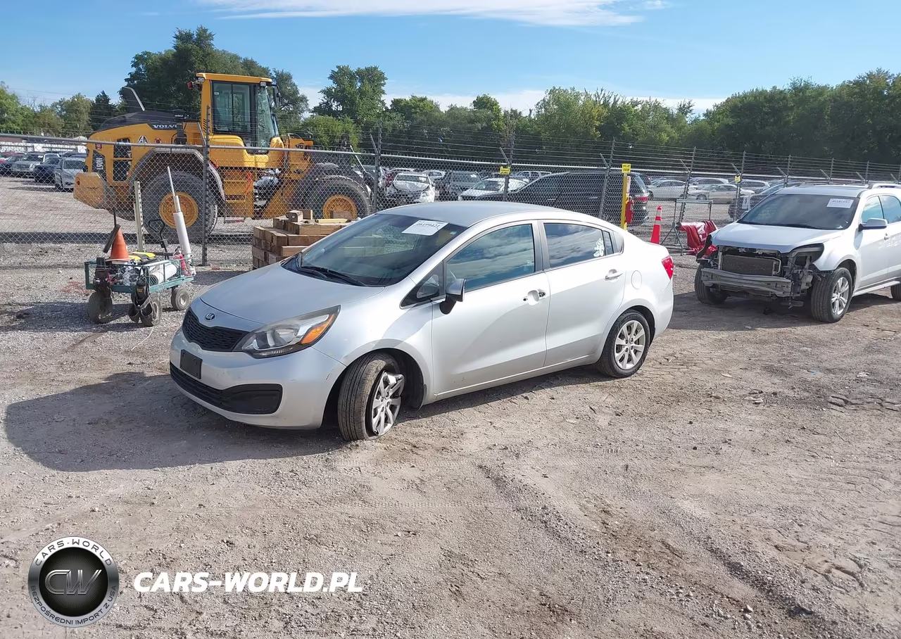 2015 Kia Rio Lx VIN:KNADM4A36F6501855 - 2