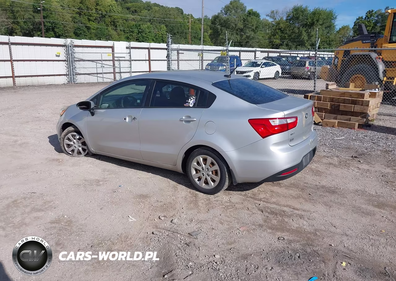 2015 Kia Rio Lx VIN:KNADM4A36F6501855 - 3