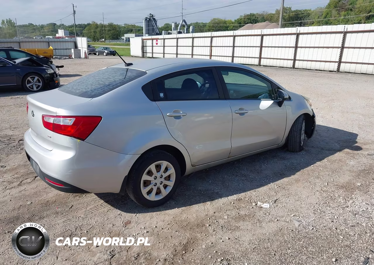 2015 Kia Rio Lx VIN:KNADM4A36F6501855 - 4