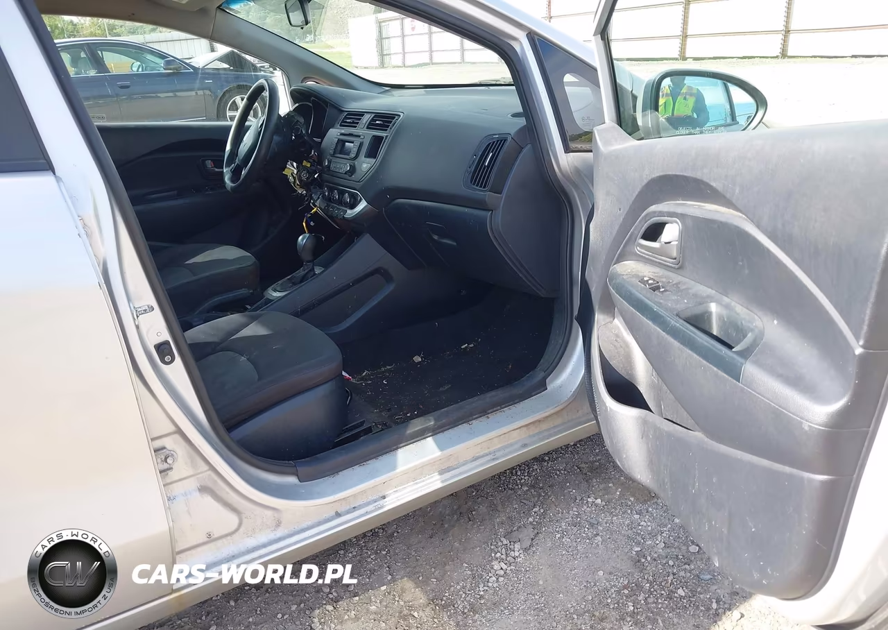 2015 Kia Rio Lx VIN:KNADM4A36F6501855 - 5
