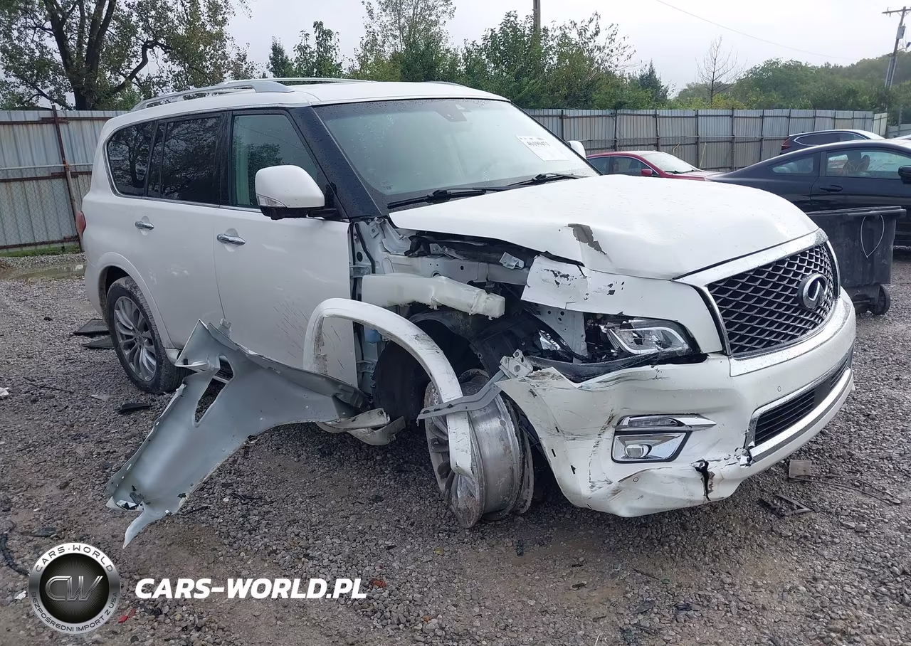 2017 Infiniti Qx80 VIN:JN8AZ2NE3H9157849 - 1