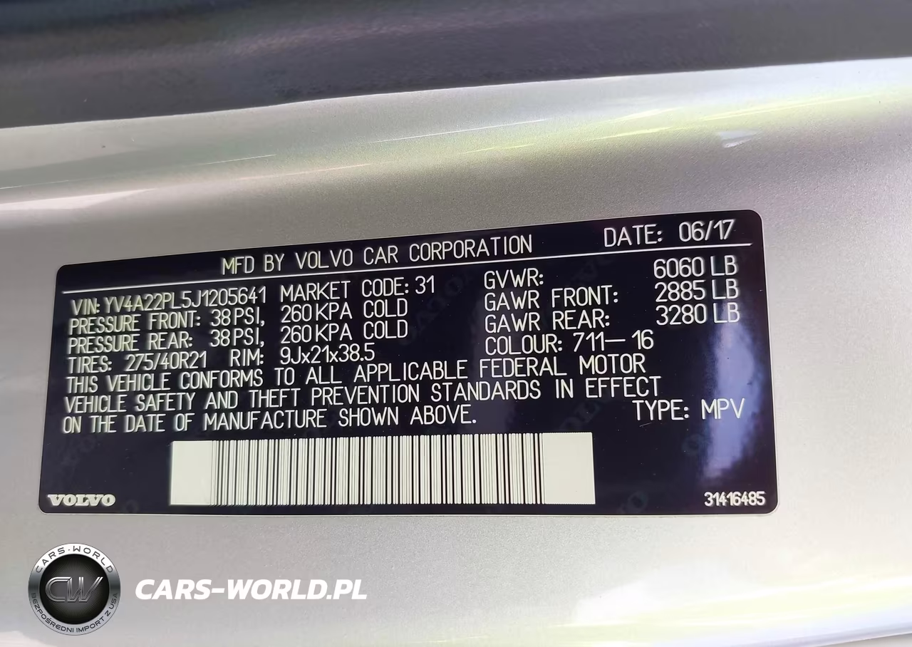 2018 Volvo Xc90 T6 Inscription VIN:YV4A22PL5J1205641 - 9