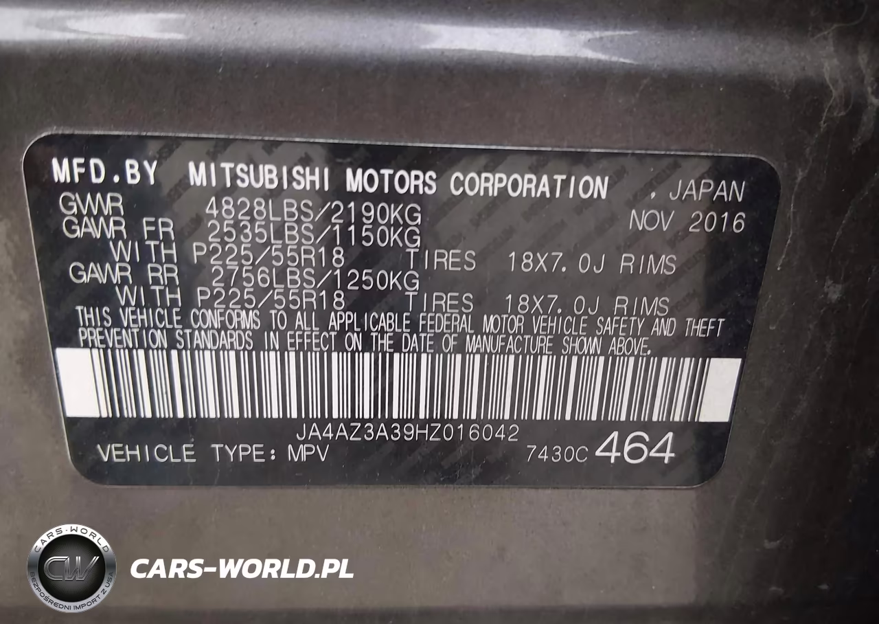 2017 Mitsubishi Outlander Se-Sel VIN:JA4AZ3A39HZ016042 - 9
