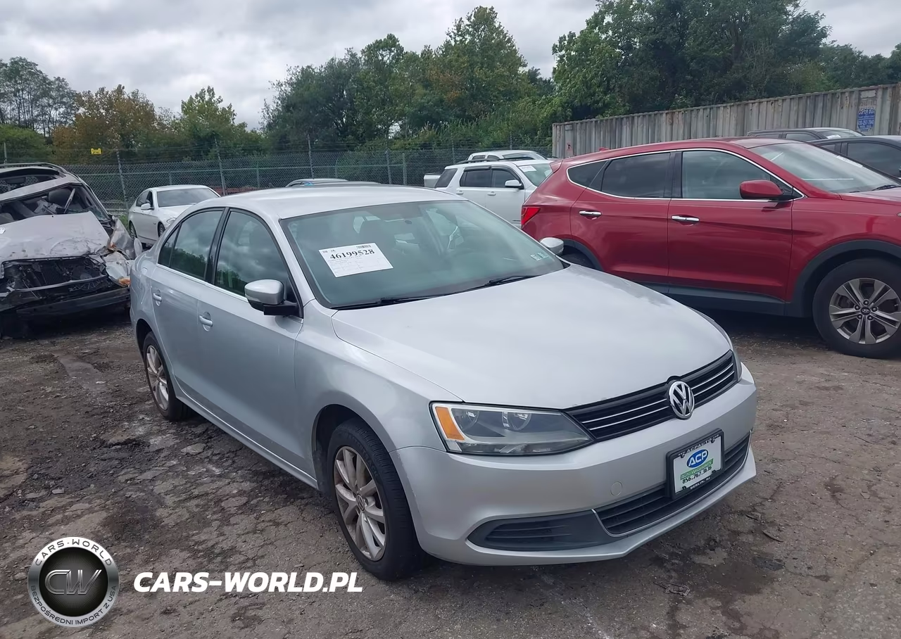 2014 Volkswagen Jetta 1.8T Se VIN:3VWB17AJ6EM396930 - 1