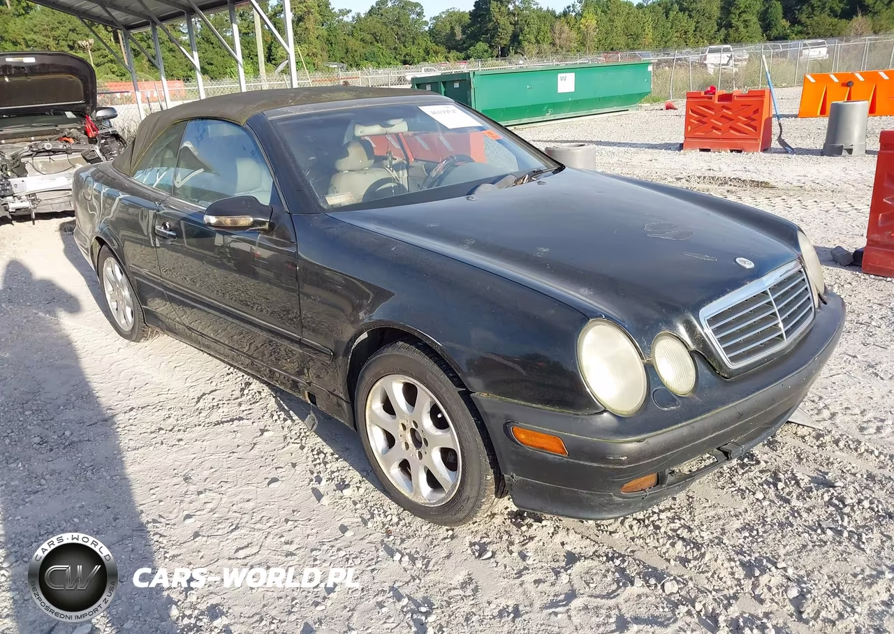 2000 Mercedes-Benz Clk-Class VIN:WDBLK65G3YT039156 - 1