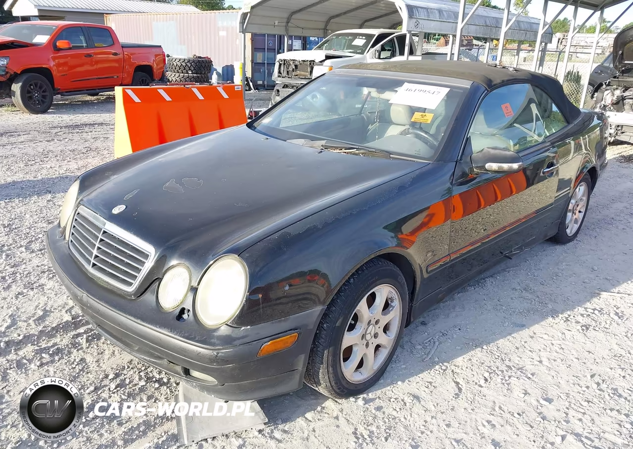 2000 Mercedes-Benz Clk-Class VIN:WDBLK65G3YT039156 - 2
