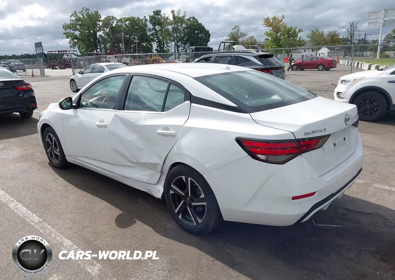 2024 Nissan Sentra Sv Xtronic Cvt VIN:3N1AB8CV6RY372601 - 3