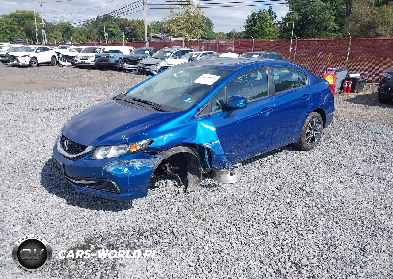 2013 Honda Civic Sdn Ex VIN:19XFB2F85DE279469 - 2