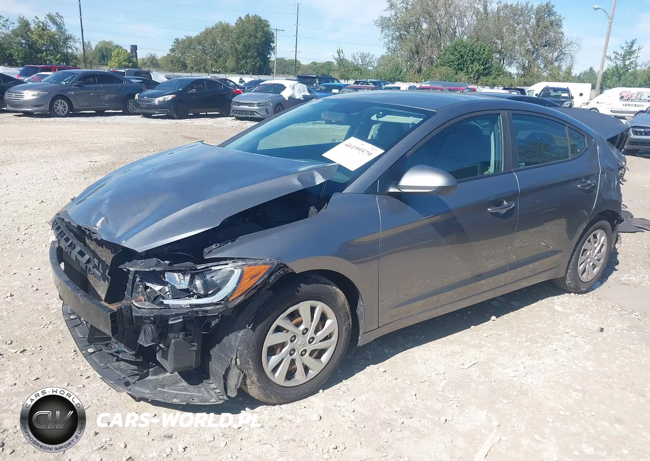 2018 Hyundai Elantra Se VIN:5NPD74LF1JH242160 - 2