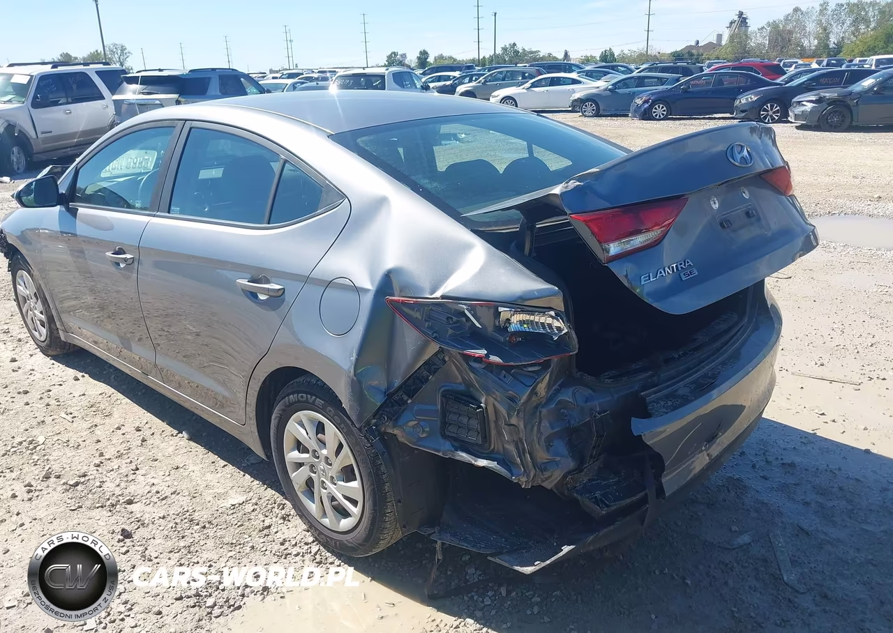 2018 Hyundai Elantra Se VIN:5NPD74LF1JH242160 - 3