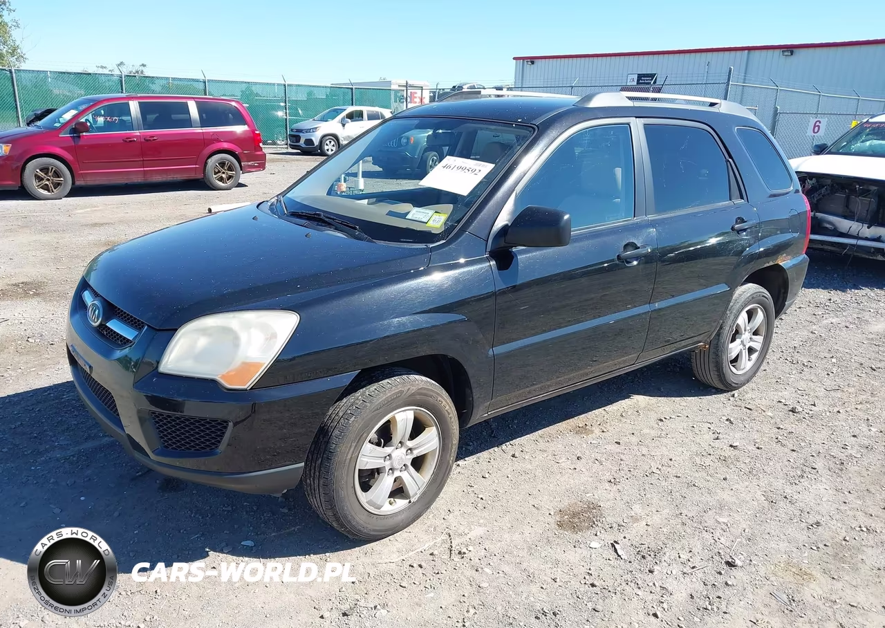2009 Kia Sportage Lx VIN:KNDJF724997564424 - 2