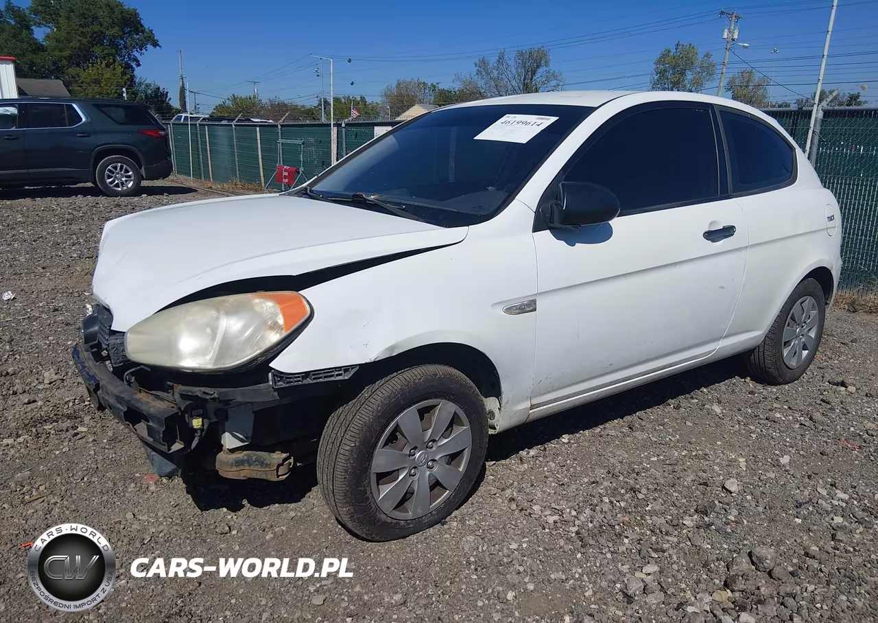 2009 Hyundai Accent Man Gs VIN:KMHCM36C29U107010 - 2