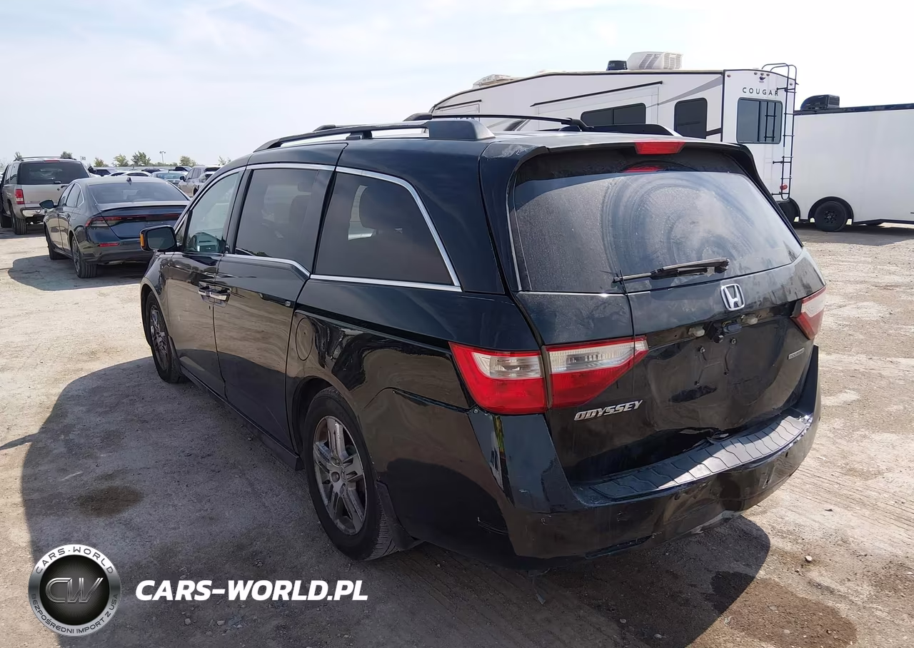 2012 Honda Odyssey Touring-Touring Elite VIN:5FNRL5H94CB006288 - 3