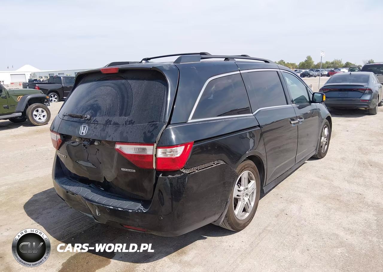 2012 Honda Odyssey Touring-Touring Elite VIN:5FNRL5H94CB006288 - 4