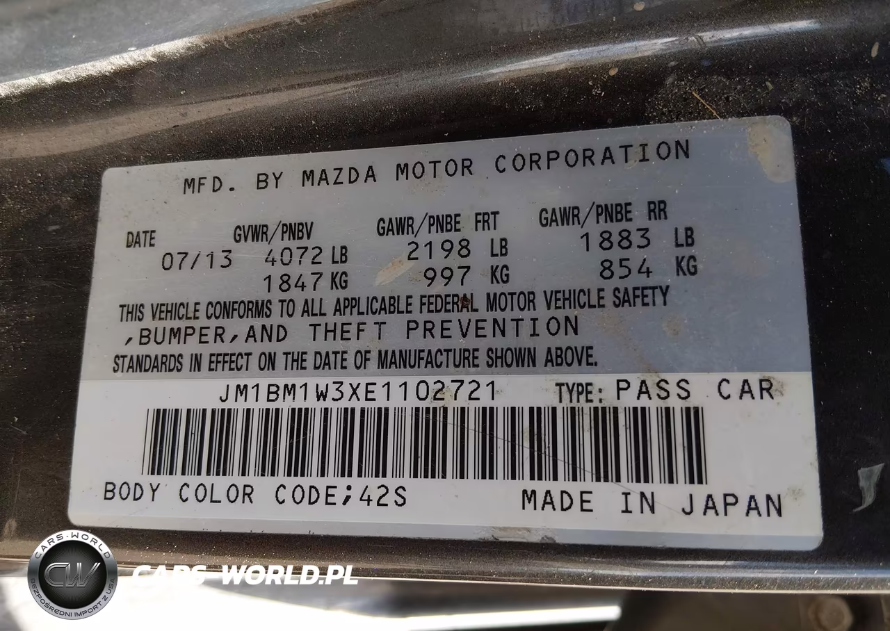 2014 Mazda Mazda3 S Grand Touring VIN:JM1BM1W3XE1102721 - 9