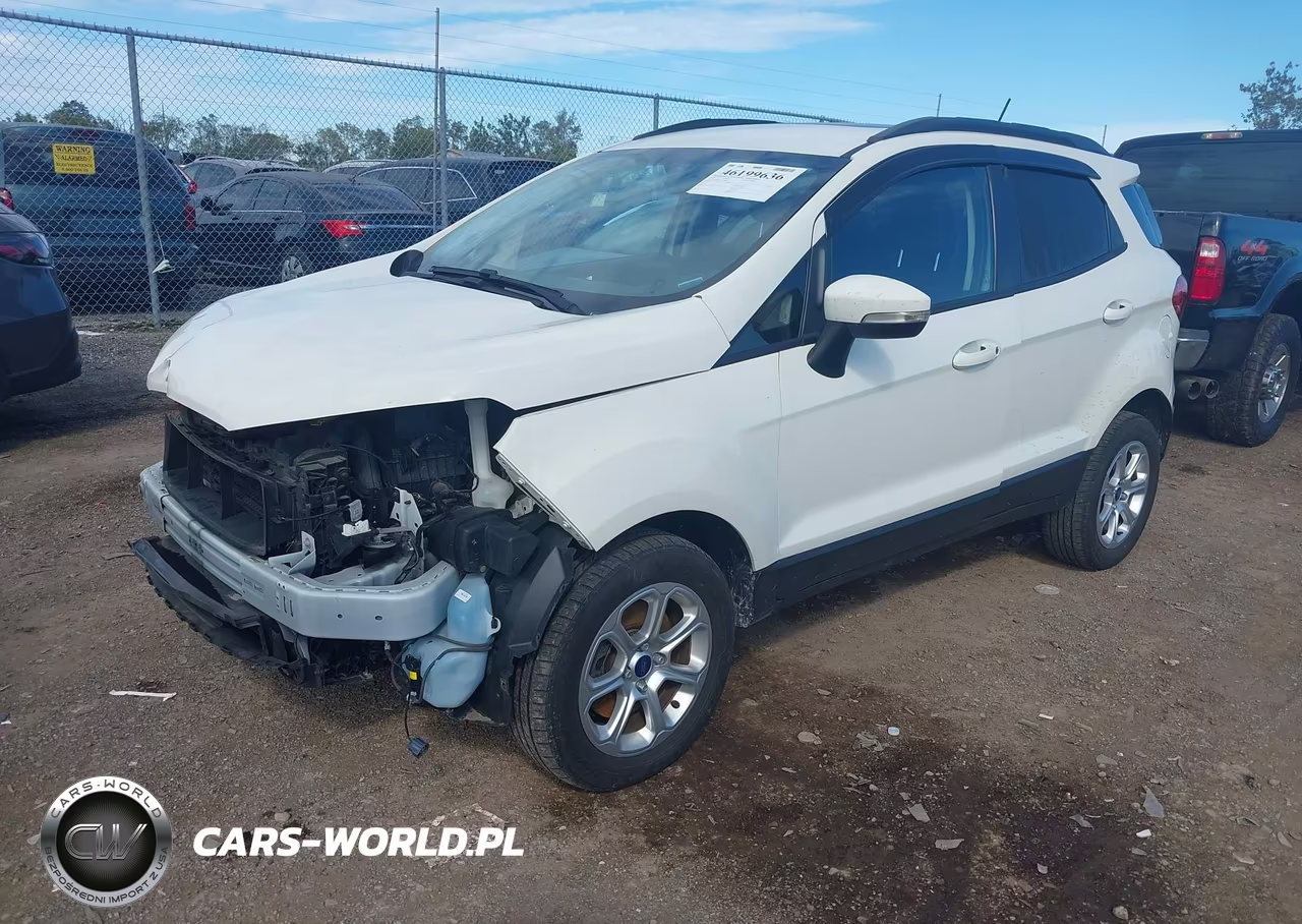 2020 Ford Ecosport Se VIN:MAJ6S3GL1LC368847 - 2