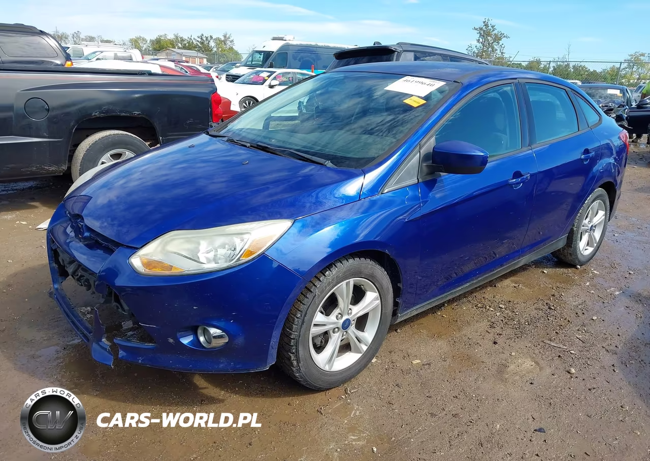 2012 Ford Focus Se VIN:1FAHP3F21CL464660 - 2