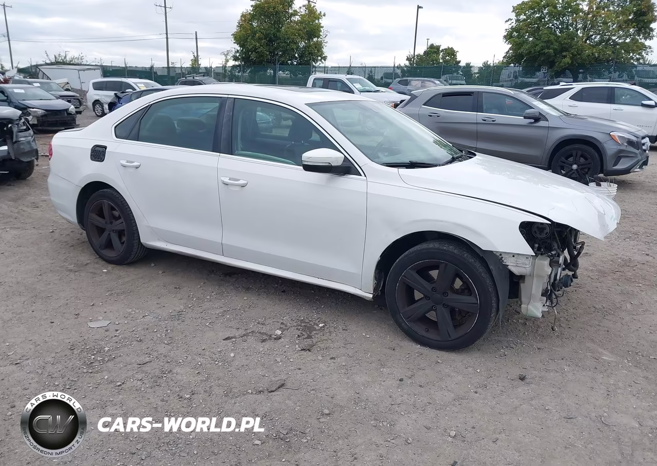 2013 Volkswagen Passat Se W-Sunroof – zdjęcie 1 z 15