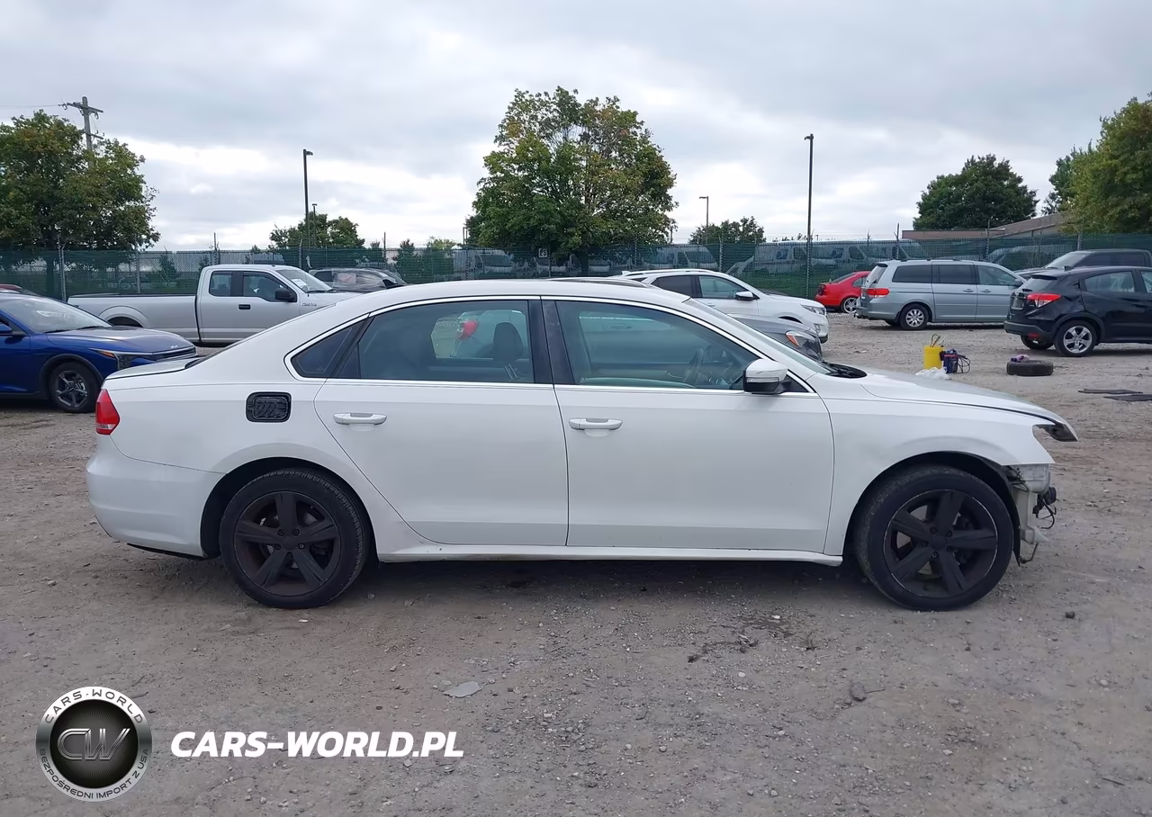 2013 Volkswagen Passat Se W-Sunroof VIN:1VWBP7A34DC073783 - 12