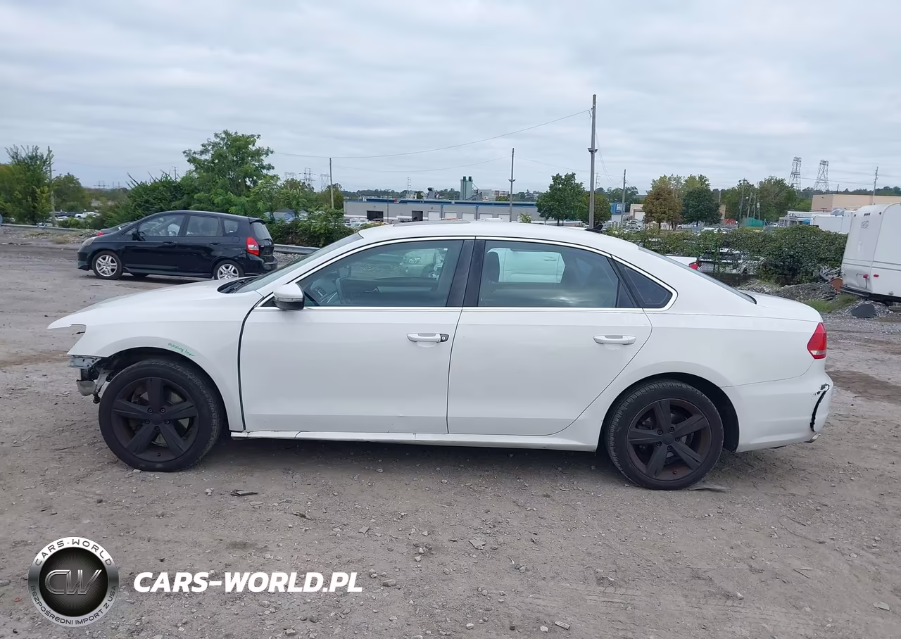 2013 Volkswagen Passat Se W-Sunroof VIN:1VWBP7A34DC073783 - 13