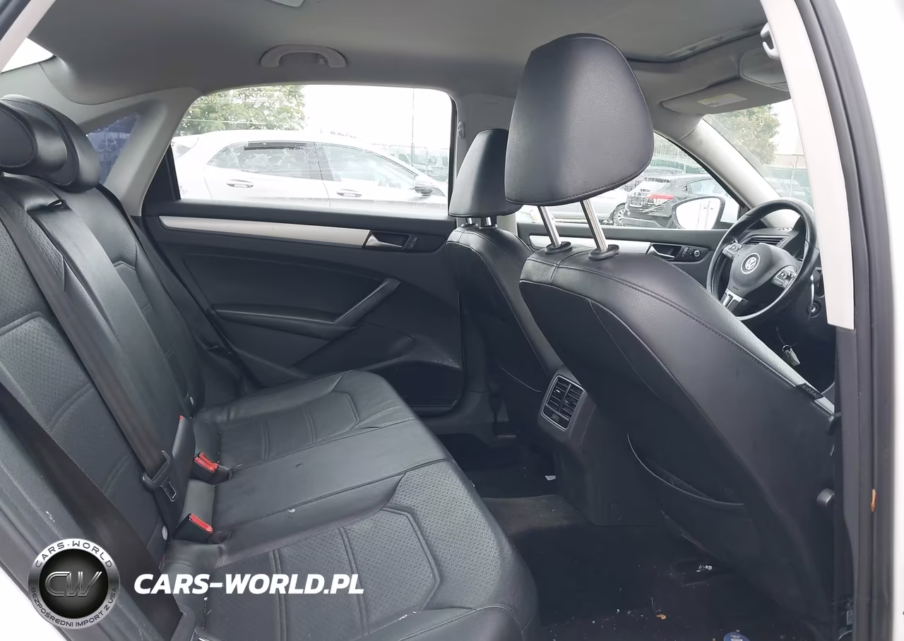 2013 Volkswagen Passat Se W-Sunroof VIN:1VWBP7A34DC073783 - 8