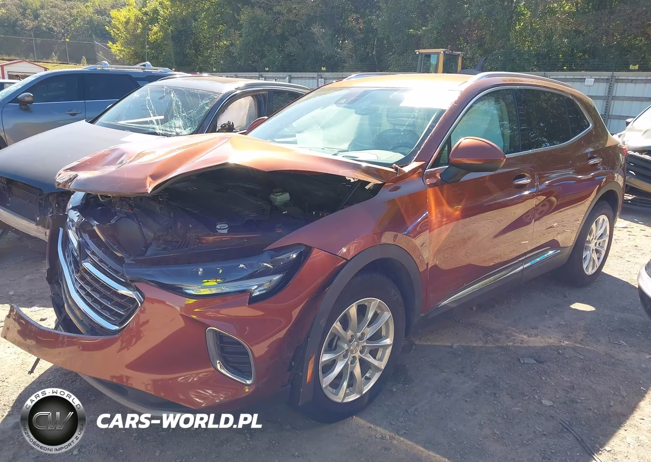 2021 Buick Envision Fwd Preferred VIN:LRBAZLR40MD072783 - 2