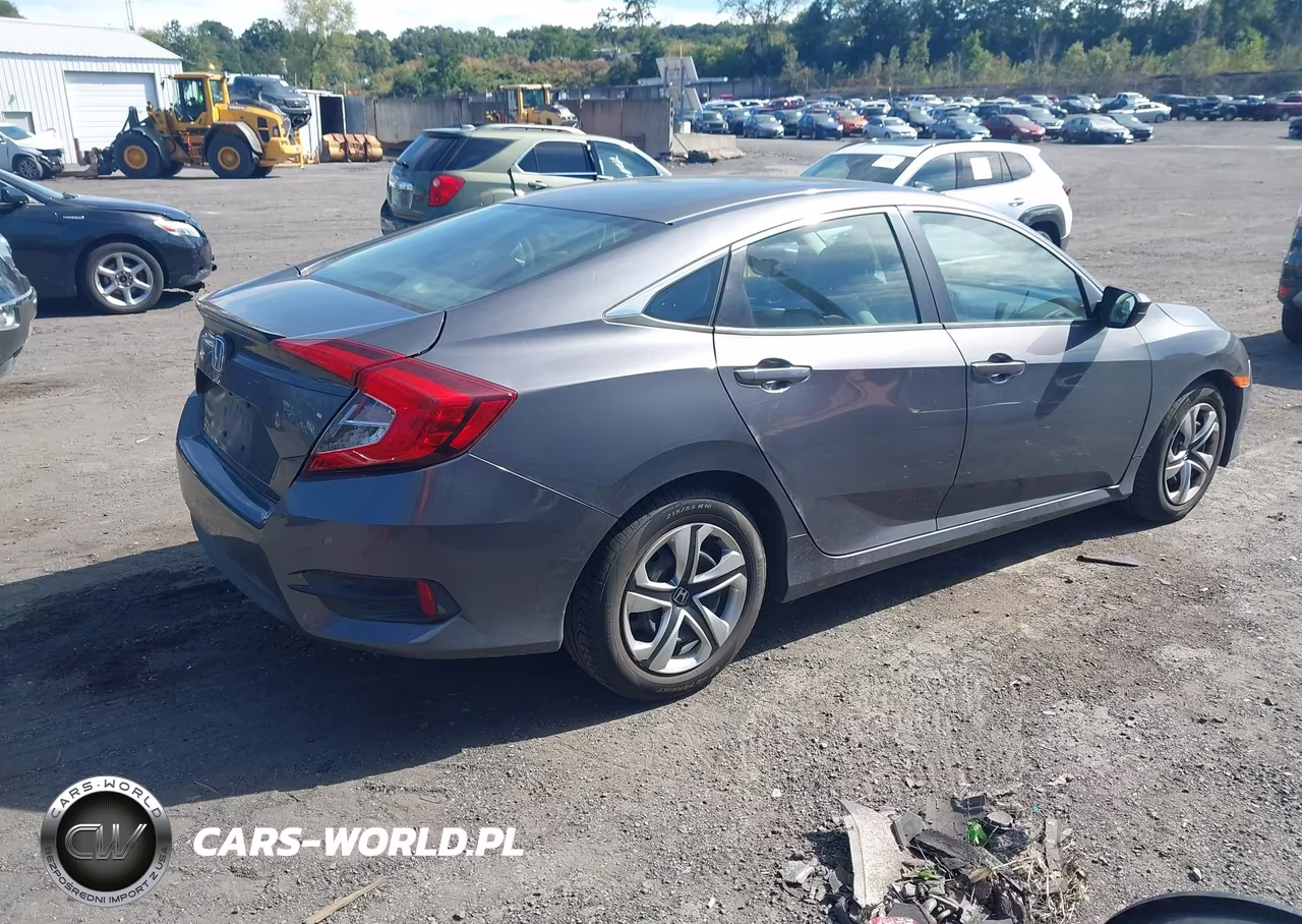 2016 Honda Civic Lx VIN:19XFC2F57GE232631 - 4