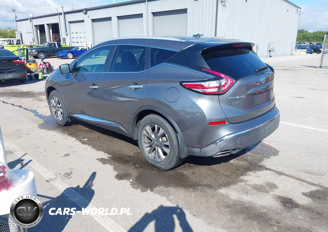 2015 Nissan Murano Sl VIN:5N1AZ2MH0FN236628 - 3