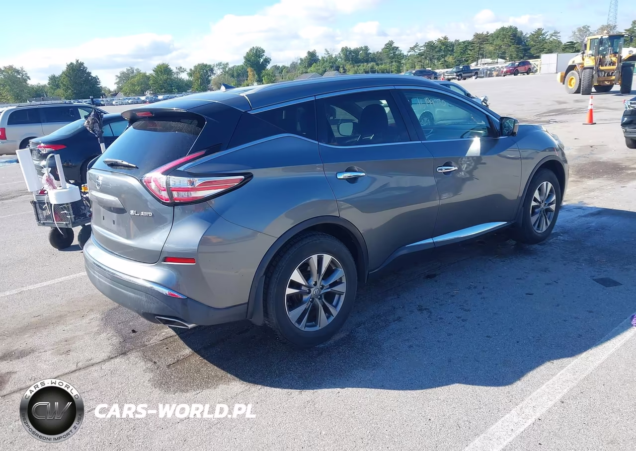 2015 Nissan Murano Sl VIN:5N1AZ2MH0FN236628 - 4