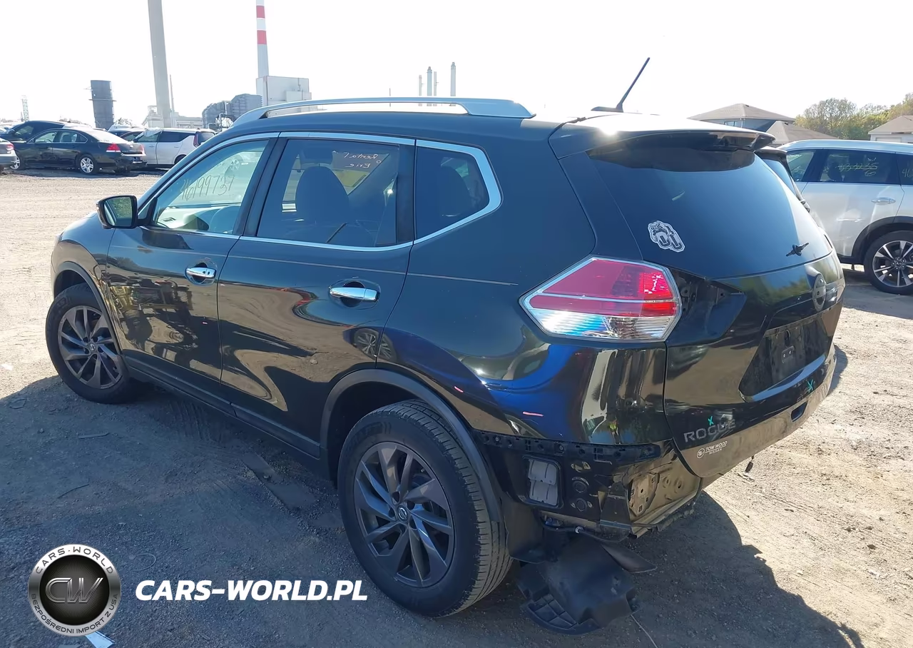 2016 Nissan Rogue Sl VIN:5N1AT2MV6GC760130 - 3