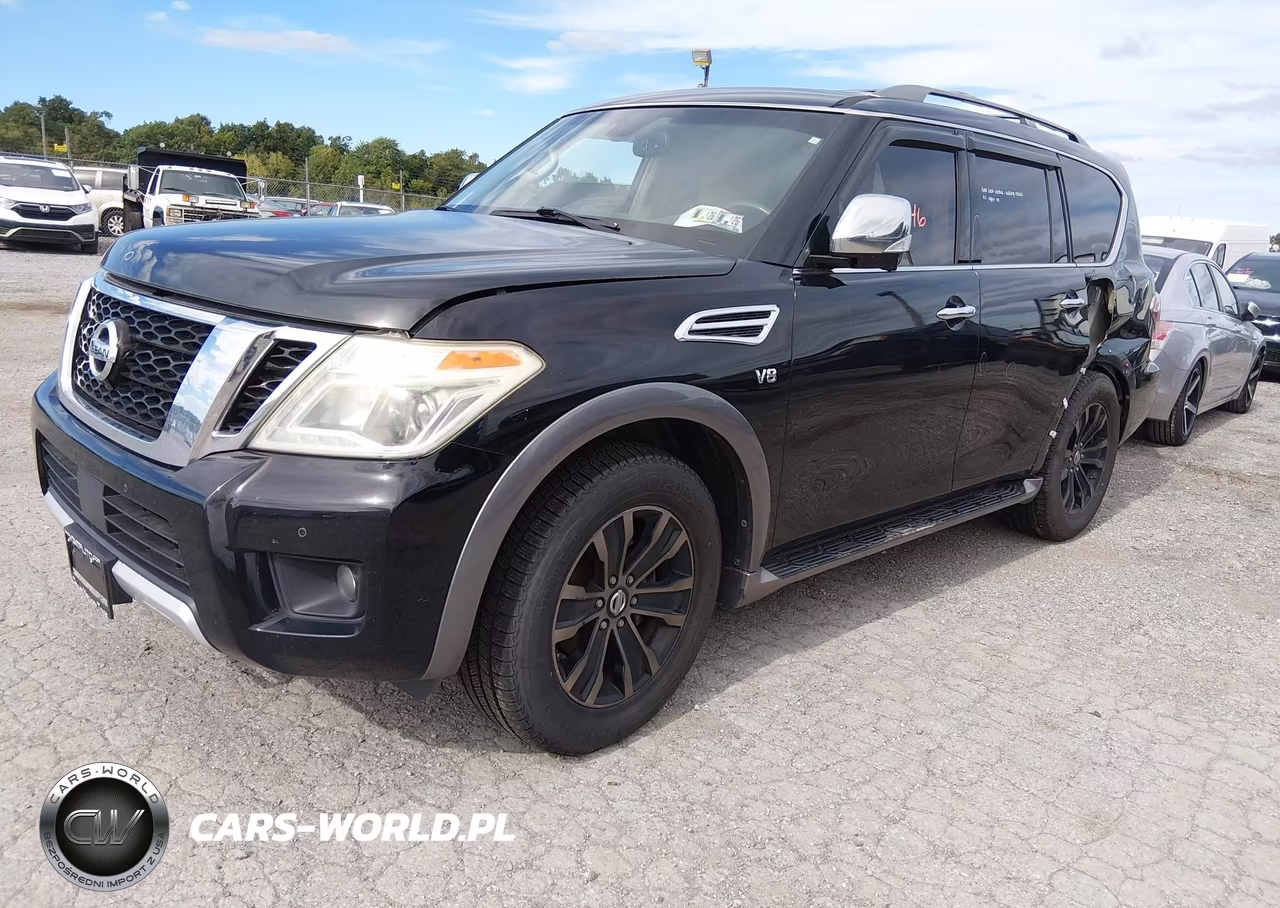 2017 Nissan Armada Platinum VIN:JN8AY2NF6H9302071 - 2