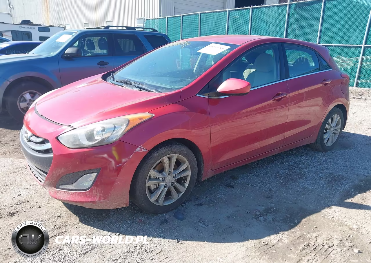 2014 Hyundai Elantra Gt VIN:KMHD35LH5EU218289 - 2