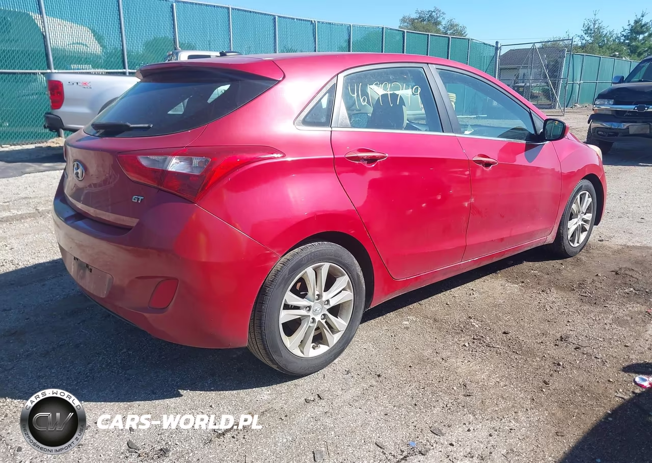2014 Hyundai Elantra Gt VIN:KMHD35LH5EU218289 - 4