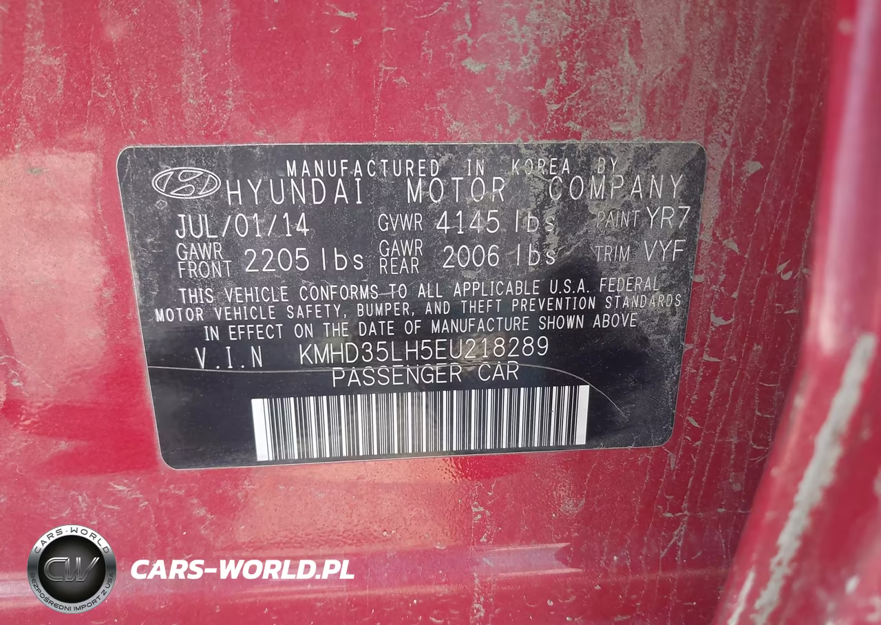 2014 Hyundai Elantra Gt VIN:KMHD35LH5EU218289 - 9