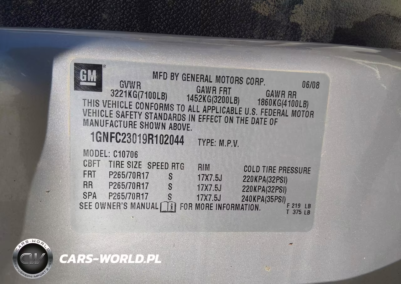 2009 Chevrolet Tahoe Lt1 VIN:1GNFC23019R102044 - 9