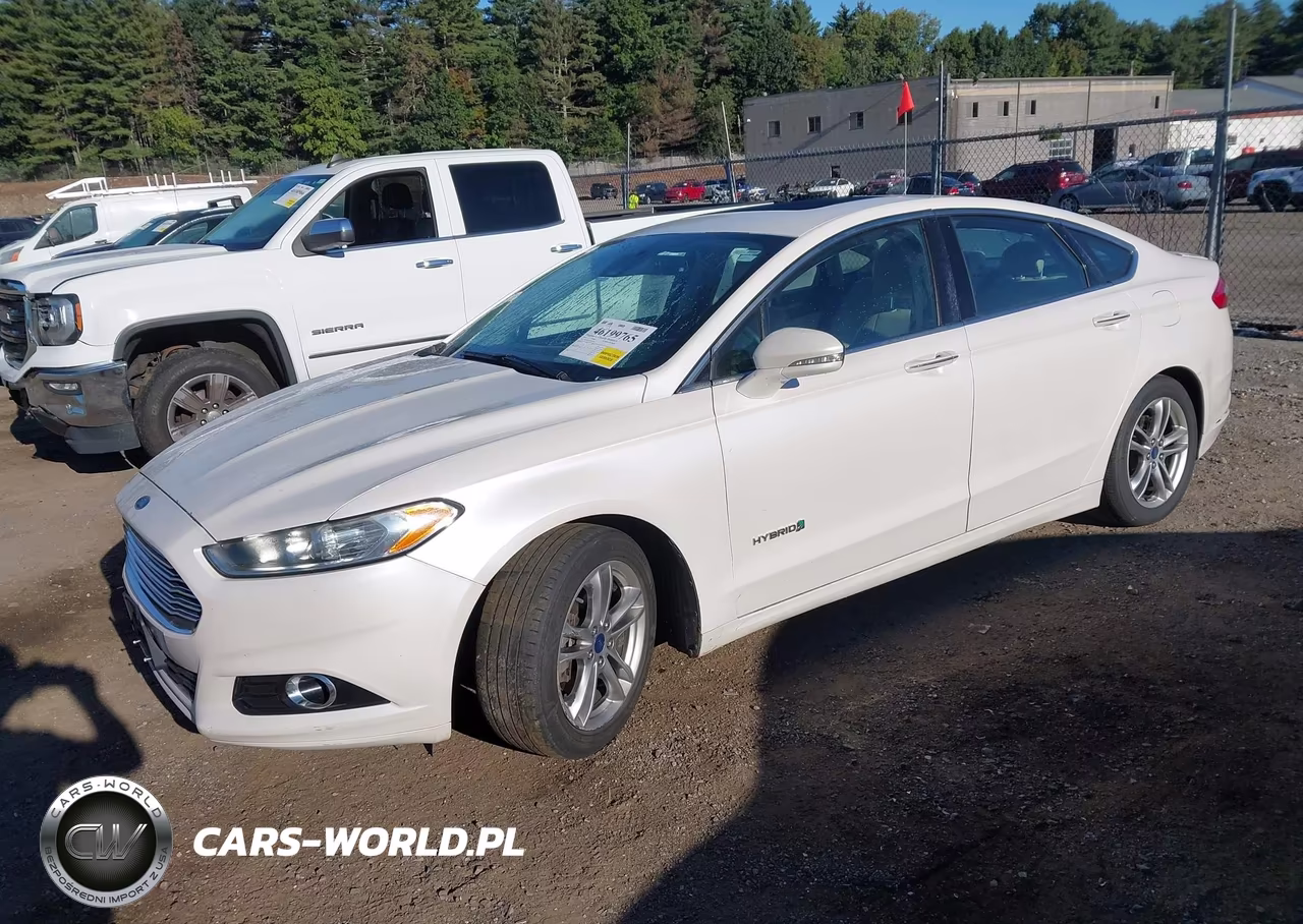 2015 Ford Fusion Hybrid Titanium VIN:3FA6P0RU5FR171787 - 2