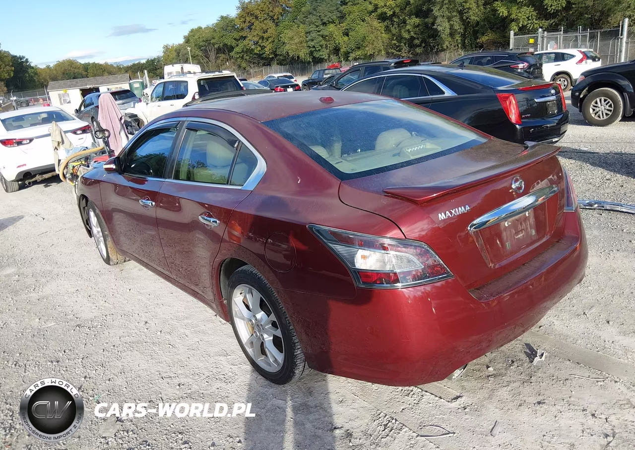 2012 Nissan Maxima 3.5 Sv VIN:1N4AA5AP8CC818921 - 3
