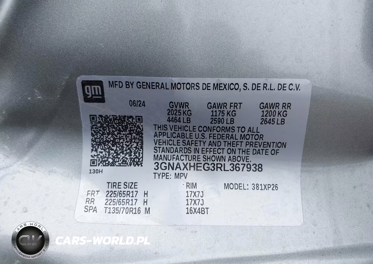 2024 Chevrolet Equinox Fwd Ls VIN:3GNAXHEG3RL367938 - 9