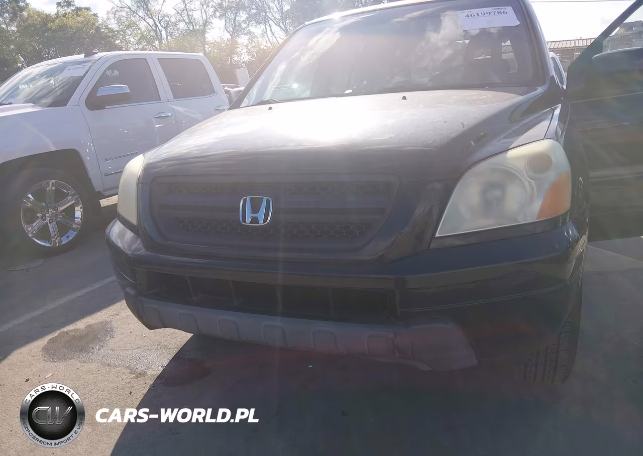 2005 Honda Pilot Ex-L VIN:5FNYF18515B055511 - 6