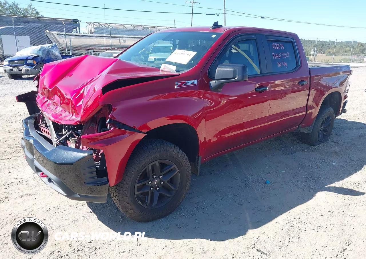 2021 Chevrolet Silverado 1500 Lt Trail Boss VIN:1GCPYFED7MZ188278 - 2