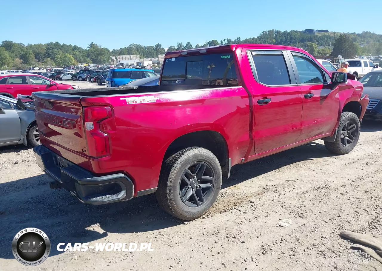 2021 Chevrolet Silverado 1500 Lt Trail Boss VIN:1GCPYFED7MZ188278 - 4