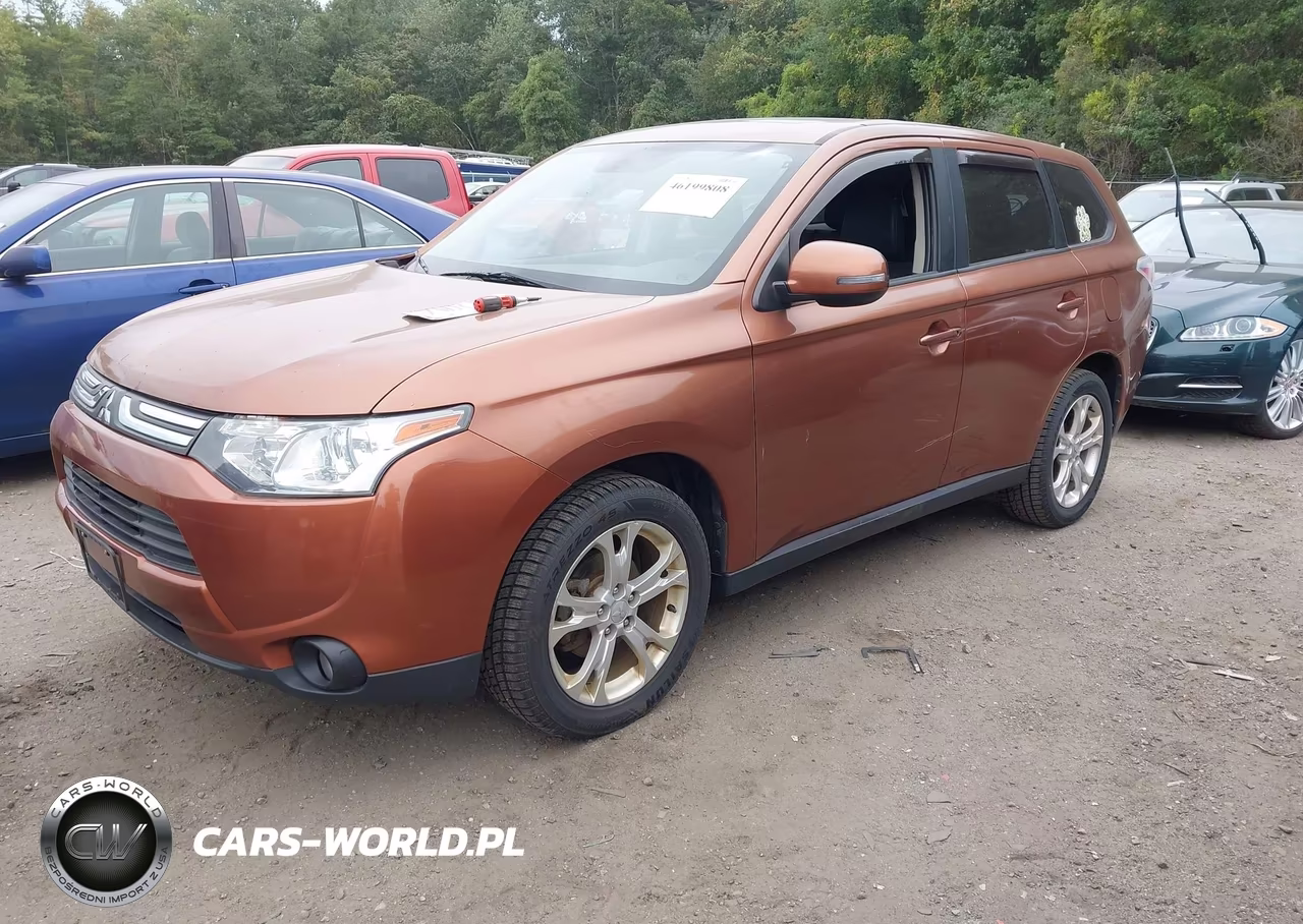 2014 Mitsubishi Outlander Se VIN:JA4AZ3A34EZ000939 - 2